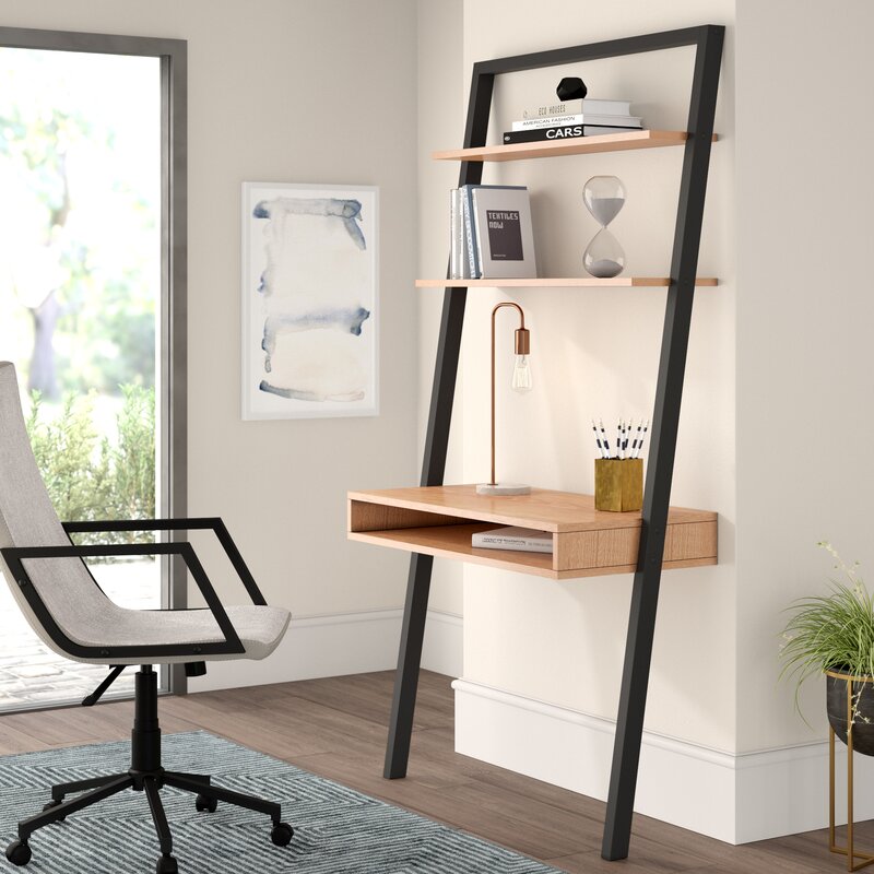 Mercury Row® Theophanes Leaning/Ladder Desk & Reviews Wayfair